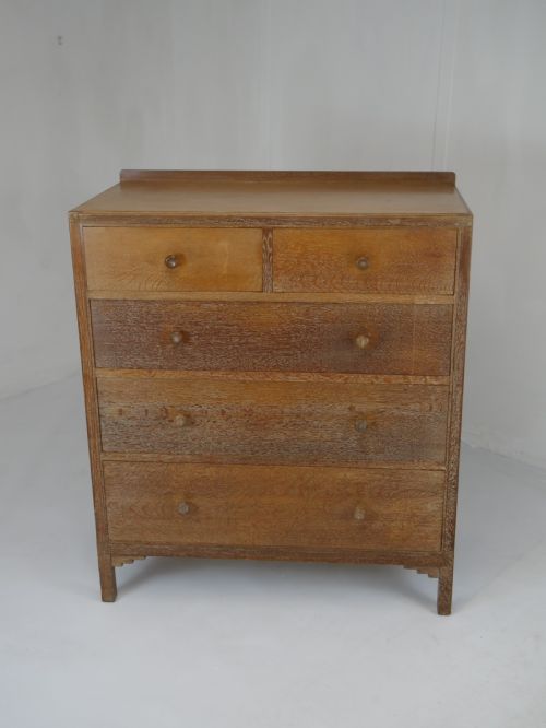 Att. To Heals Oak Chest of Drawers