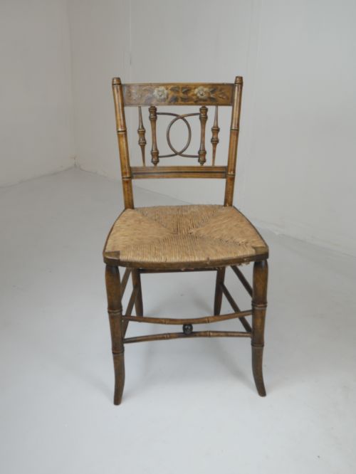 Early 19thc Original Painted Chair