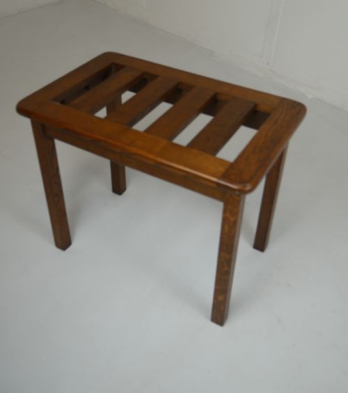 Oak Luggage Rack