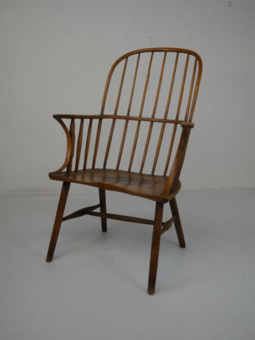 English Primitive Windsor Armchair