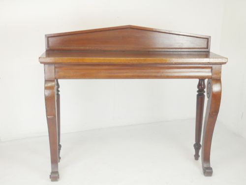 Scottish 19thc Narrow  Oak Console Table