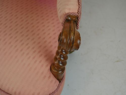 DECORATIVE WALNUT ARMCHAIR - ADDITIONAL PHOTO 12