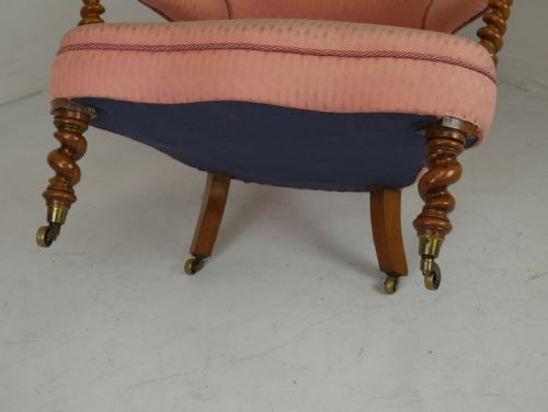 DECORATIVE WALNUT ARMCHAIR - ADDITIONAL PHOTO 15