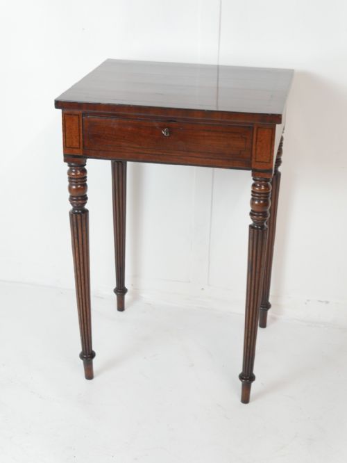 Scottish Regency Mahogany Lamp Table