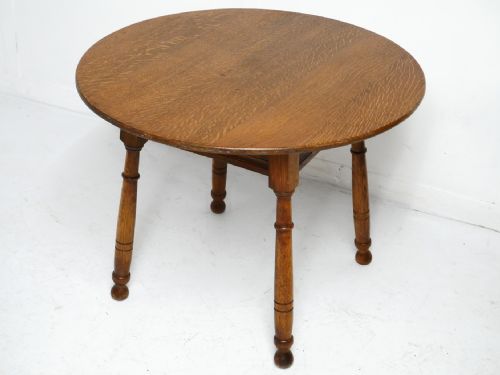 1920'S Round Oak Table