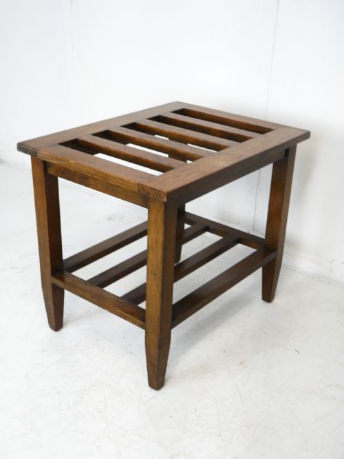 Walnut Luggage Rack