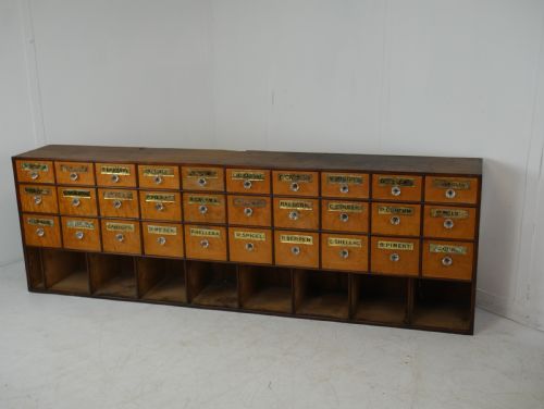 Chemists Drawers