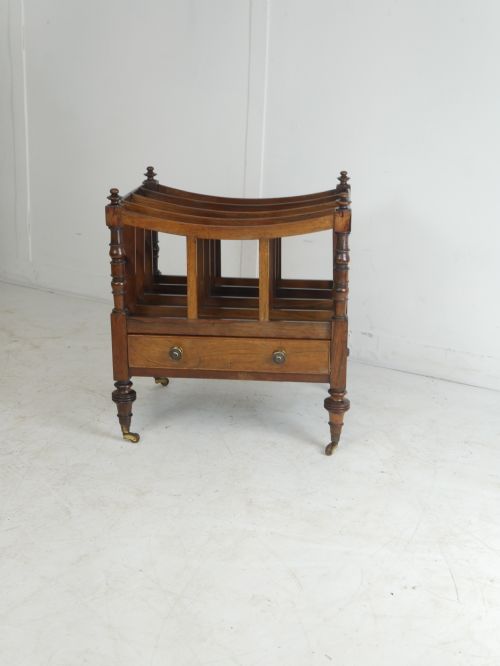 Regency  Period Canterbury Magazine Stand