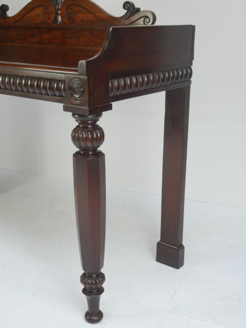 FINE REGENCY CONSOLE HALL TABLE - ADDITIONAL PHOTO 3