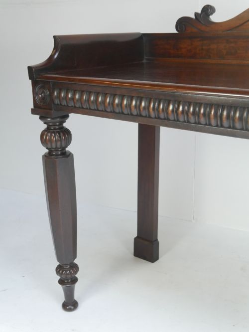FINE REGENCY CONSOLE HALL TABLE - ADDITIONAL PHOTO 5