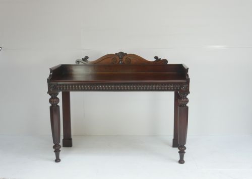 FINE REGENCY CONSOLE HALL TABLE - ADDITIONAL PHOTO 8