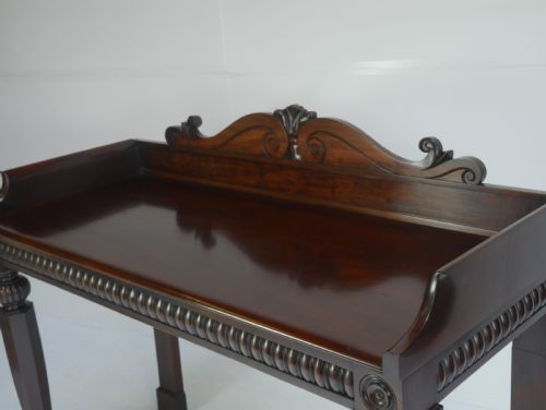 FINE REGENCY CONSOLE HALL TABLE - ADDITIONAL PHOTO 2