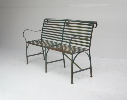 Strapwork Garden Bench