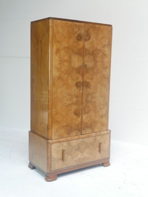 Walnut Wardrobe/ Tallboy