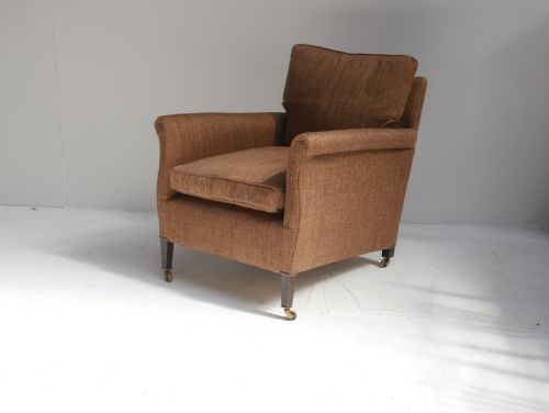 Deep Seated Upholstered Armchair