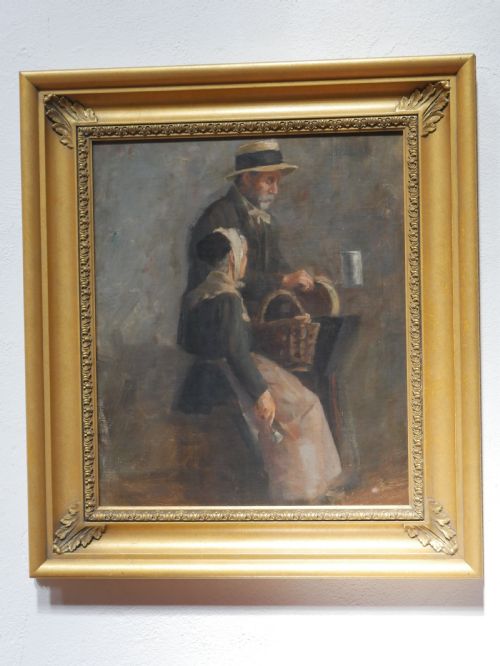 Scottish Painting the Knife Grinder