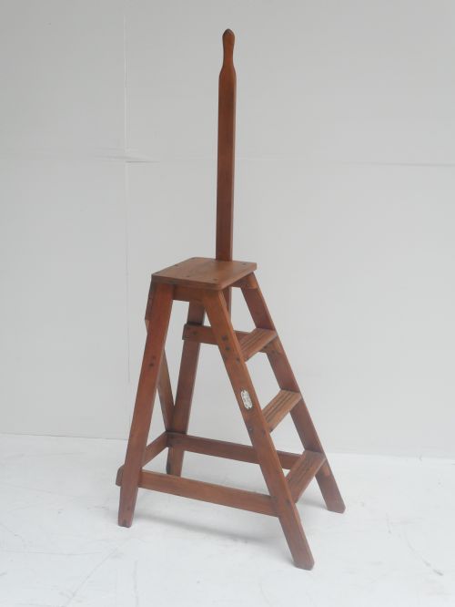 Pine Library Ladders