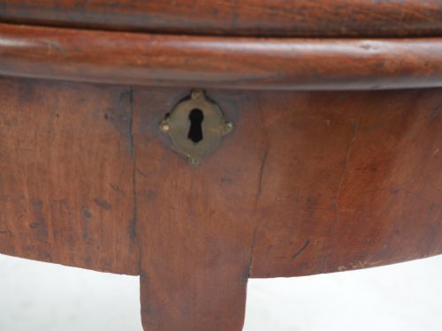18TH CENTURY DEMI LUNE GAMES SIDE TABLE - ADDITIONAL PHOTO 12