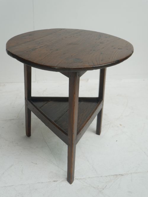18th Century Oak Cricket Table