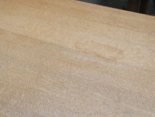 1920'S SOLID OAK OBLONG TABLE - ADDITIONAL PHOTO 1