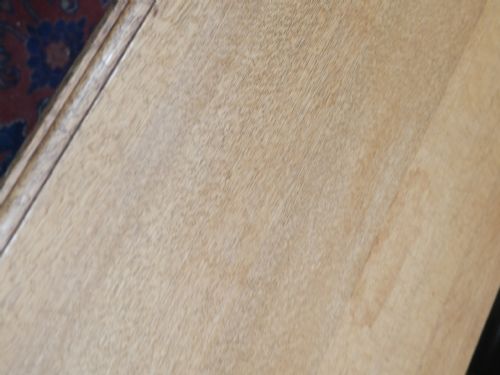 1920'S SOLID OAK OBLONG TABLE - ADDITIONAL PHOTO 2