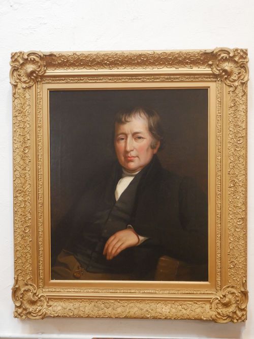 LARGE 19TH CENTURY PORTRAIT OF A GENTLEMAN - ADDITIONAL PHOTO 14