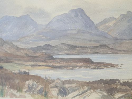 WESTER ROSS WATERCOLOUR PAINTING - ADDITIONAL PHOTO 3