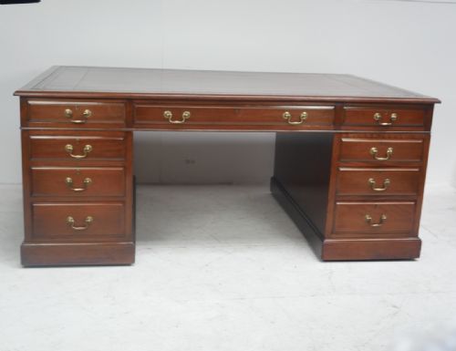 Large Partners Kneehole Desk