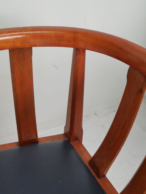 PAIR ARTS CRAFTS TUB CHAIRS - ADDITIONAL PHOTO 11