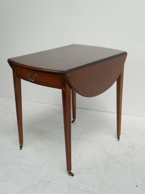 GEORGIAN PEMBROKE LAMP TABLE - ADDITIONAL PHOTO 2