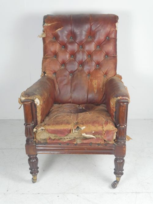 REGENCY PERIOD ARM CHAIR - ADDITIONAL PHOTO 1