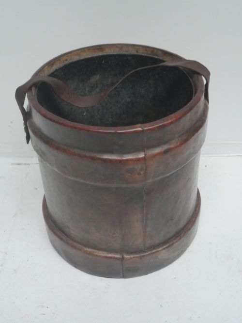 fig 1. Leather Cordite Bucket
