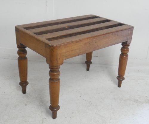 Oak Luggage Rack