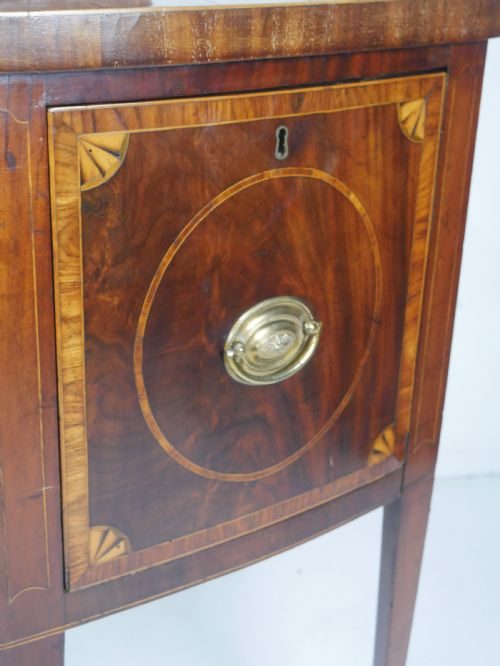 FINE GEORGIAN BOW SIDEBOARD - ADDITIONAL PHOTO 2