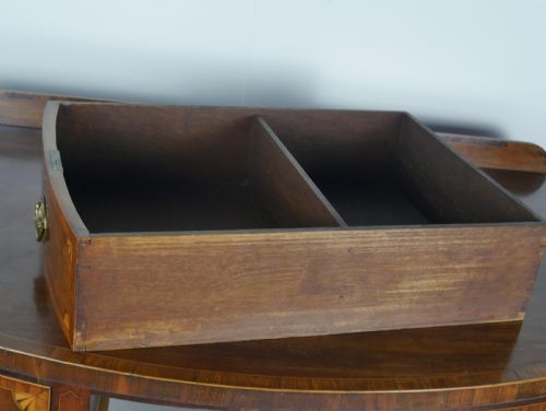 FINE GEORGIAN BOW SIDEBOARD - ADDITIONAL PHOTO 9