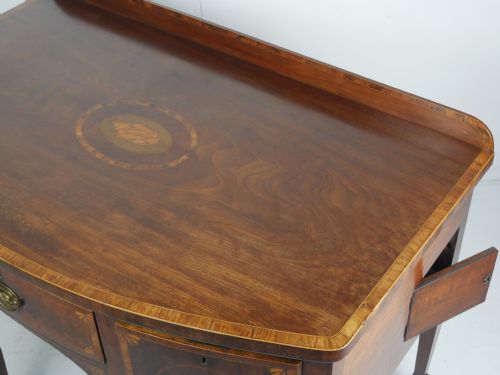 FINE GEORGIAN BOW SIDEBOARD - ADDITIONAL PHOTO 17