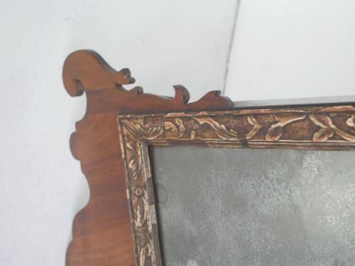 GEORGIAN WALL MIRROR - ADDITIONAL PHOTO 8