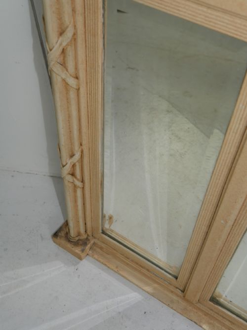 PAINTED OVERMANTLE MIRROR - ADDITIONAL PHOTO 6