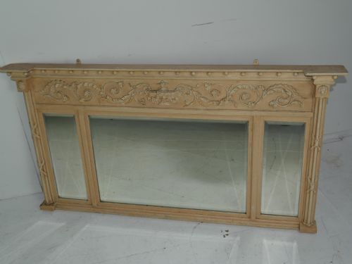 PAINTED OVERMANTLE MIRROR - ADDITIONAL PHOTO 9