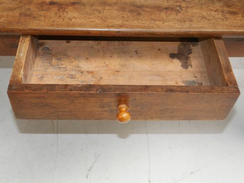19THC OAK KITCHEN DINING REFECTORY TABLE - ADDITIONAL PHOTO 5