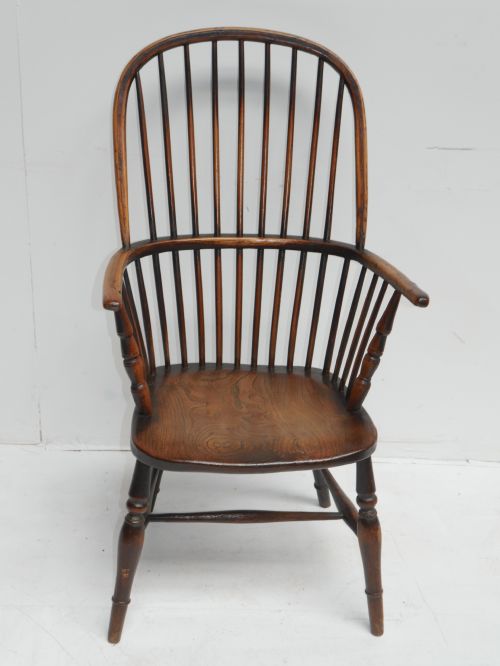 19TH CENTURY HOOP BACK WINDSOR CHAIR - ADDITIONAL PHOTO 8