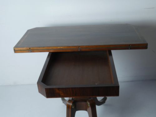 FINE REGENCY ROSEWOOD CARD TABLE - ADDITIONAL PHOTO 1