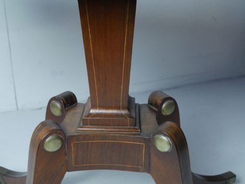 FINE REGENCY ROSEWOOD CARD TABLE - ADDITIONAL PHOTO 6