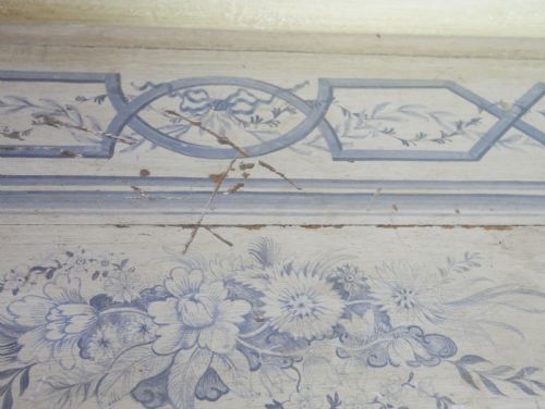 19THC PAINTED SIDE TABLE - ADDITIONAL PHOTO 4