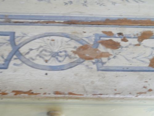 19THC PAINTED SIDE TABLE - ADDITIONAL PHOTO 6