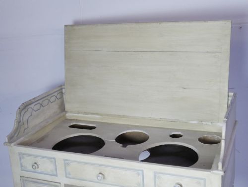19THC PAINTED SIDE TABLE - ADDITIONAL PHOTO 8