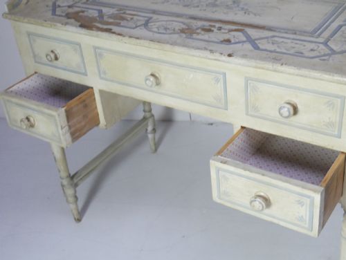 19THC PAINTED SIDE TABLE - ADDITIONAL PHOTO 9