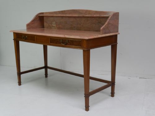 SCOTTISH MARBLE INLAID TABLE - ADDITIONAL PHOTO 5