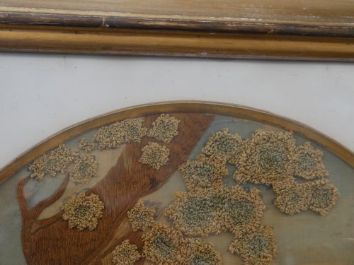 EARLY 19THC CREWEL WORK EMBROIDERY - ADDITIONAL PHOTO 12