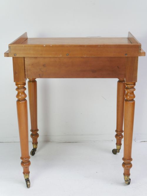 SATINBIRCH SIDE LAMP TABLE - ADDITIONAL PHOTO 4